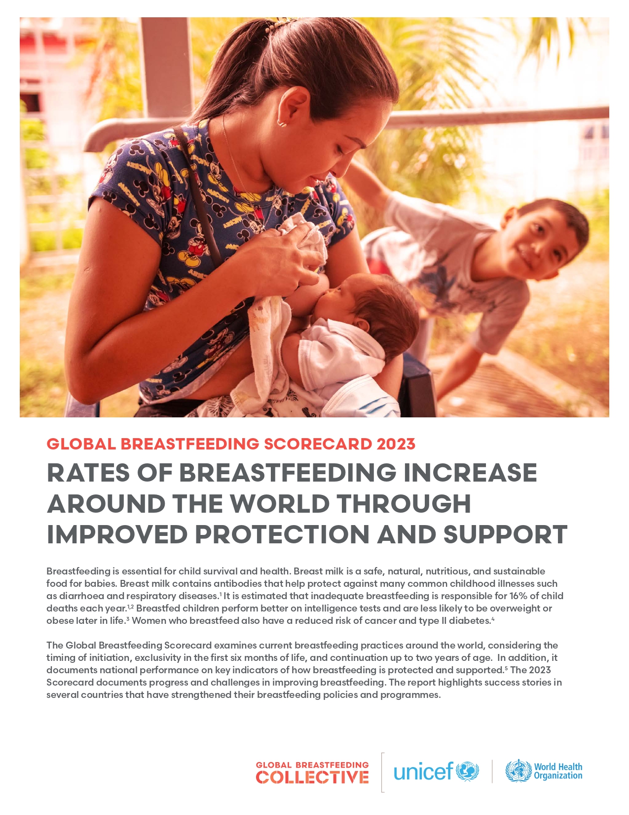 Global Breastfeeding Scorecard 2023 | WBTi