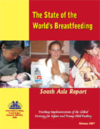 The State of World's Breastfeeding - South Asia | WBTi